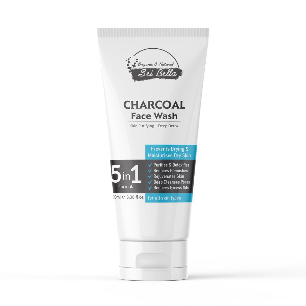 Seibella-Charcoal Face Wash, 100g