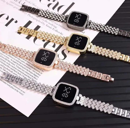 Chic Women's Digital Display Watch