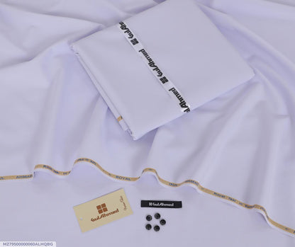 Men’s Unstitched Wash And Wear Plain Suit