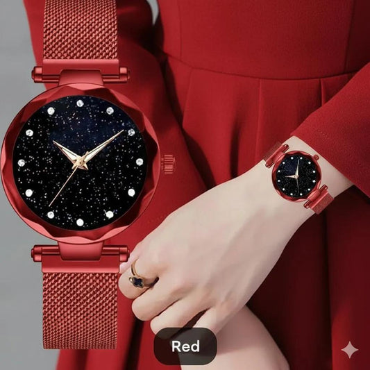 Beautiful Red Bracelet Watch