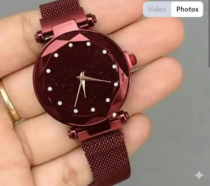 Beautiful Red Bracelet Watch