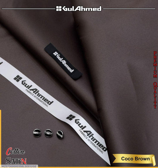 Men’s Unstitched Cotton Sotton Plain Suit