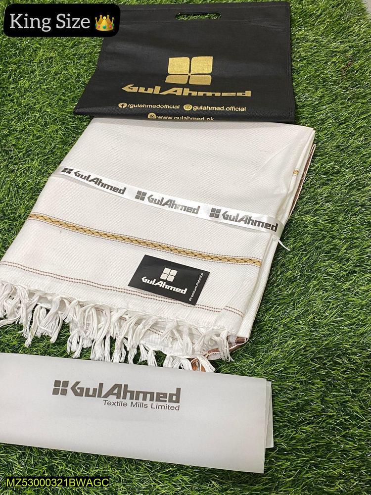 1 Pc Men's Woolen Plain Shawl