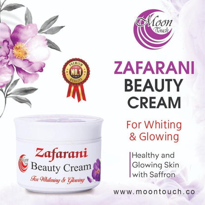 Moon Touch-Best Selling Zafarani Beauty Cream 50ml + Free 5ml Hyaluronic Acid Serum