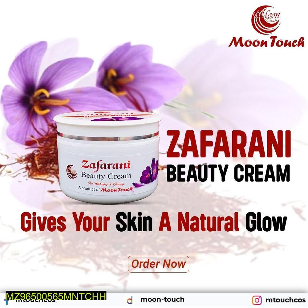 Moon Touch-Best Selling Zafarani Beauty Cream 50ml + Free 5ml Hyaluronic Acid Serum