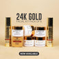Moon Touch-Premium Gold Facial Set + Gold Skin Polish 150ml & FREE Hyaluronic Serum 20ml