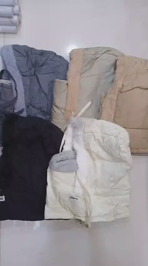 Hoodie Beanie Bonnet Cap Universal Winter Thermal Balaclava Hood with Integrated Face Mask and Windproof Fleece Lining for Extreme Cold Weather Protection ( random colour )